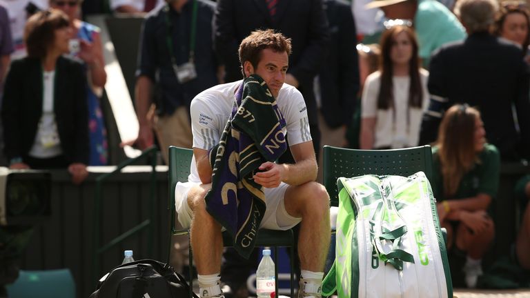 Andy Murray: Failed to reach semi-finals for first time in six years