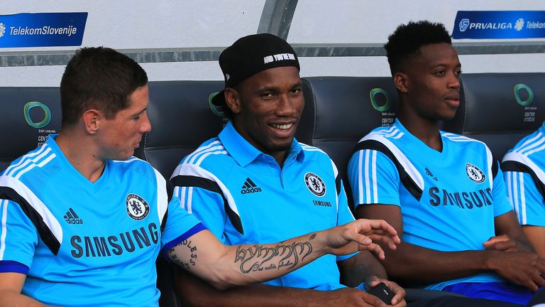 Didier Drogba: Welcomed back to Chelsea by Jose Mourinho