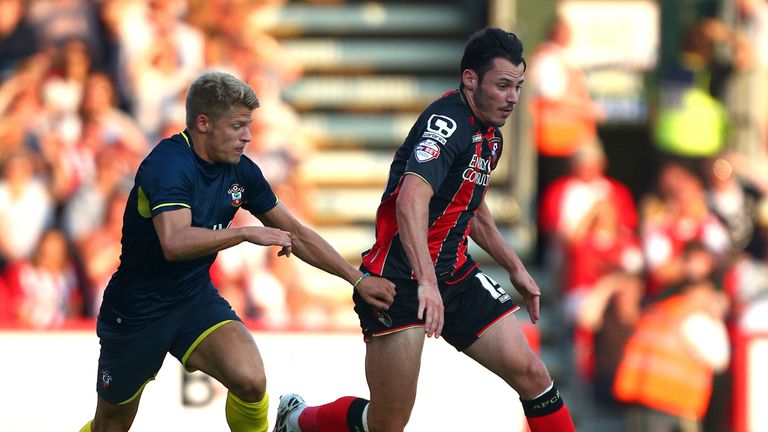 Adam Smith: Looks to get away from Southampton's Lloyd Isgrove