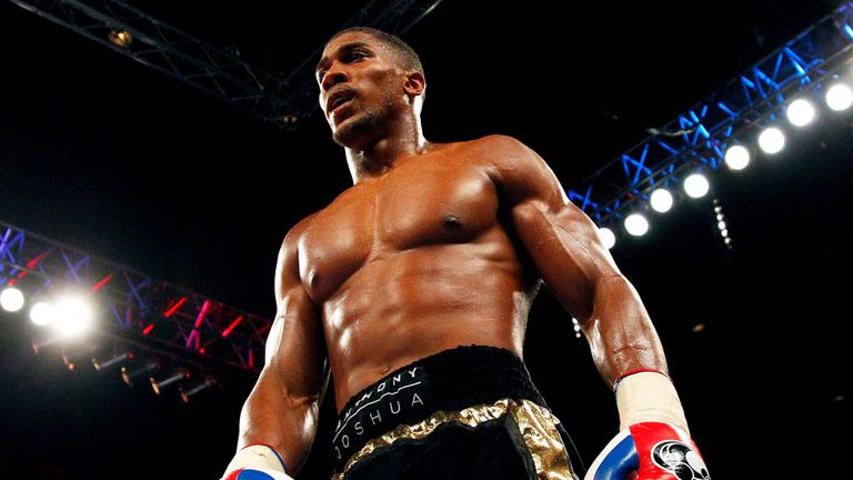Anthony Joshua: Will have first title fight in October