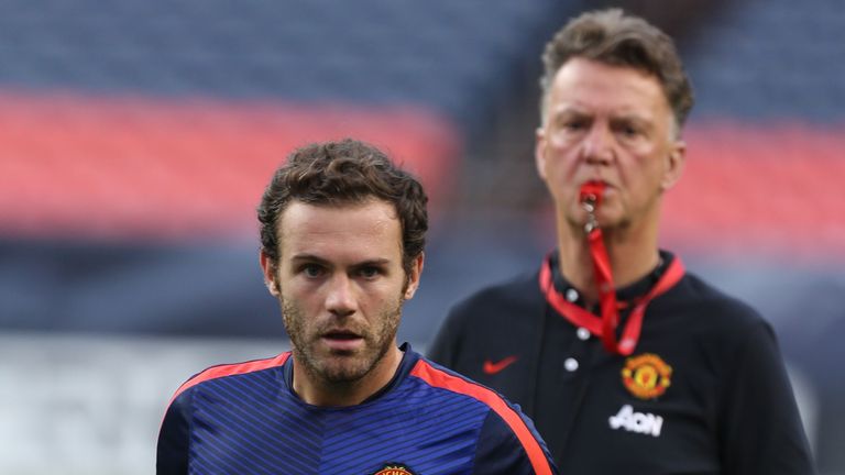 Juan Mata: Happier under Van Gaal