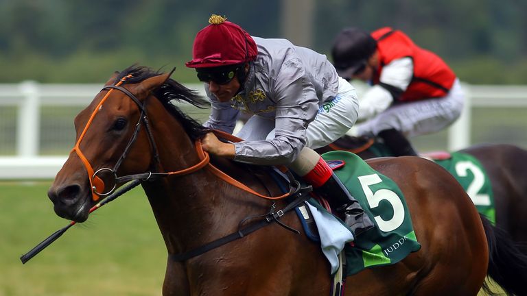 Explosive Lady in the background as Osaila wins the Princess Margaret Stakes.