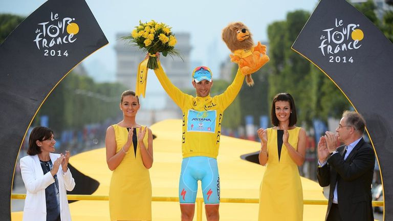 Vincenzo Nibali completed overall Tour de France victory by safely arriving in Paris on Sunday