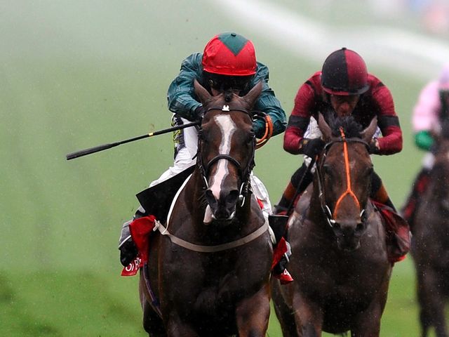 Hartnell (left): Made all to win the opening race of the July Festival