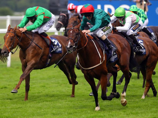 Heavy Metal wins the Longines International Stakes