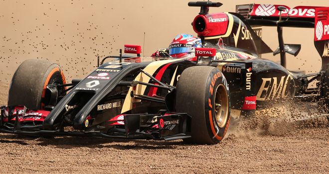 Romain Grosjean: Difficult times at Lotus
