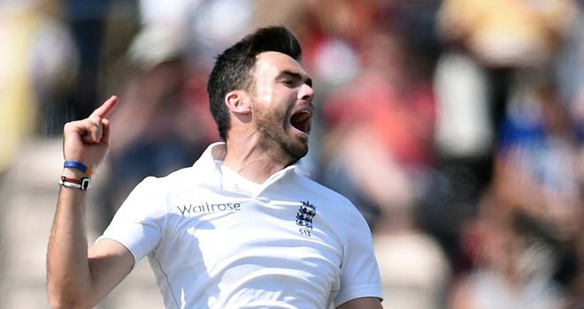 James Anderson: Cleared of any wrongdoing in spat with Ravindra Jadeja