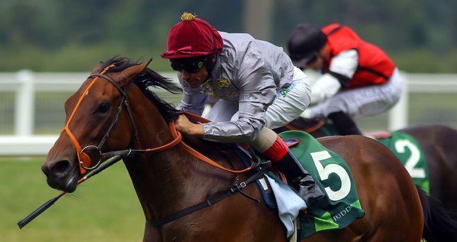 Explosive Lady in the background as Osaila wins the Princess Margaret Stakes.