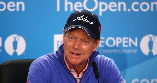 Tom Watson will be keeping an eye on Tiger Woods at Hoylake this week