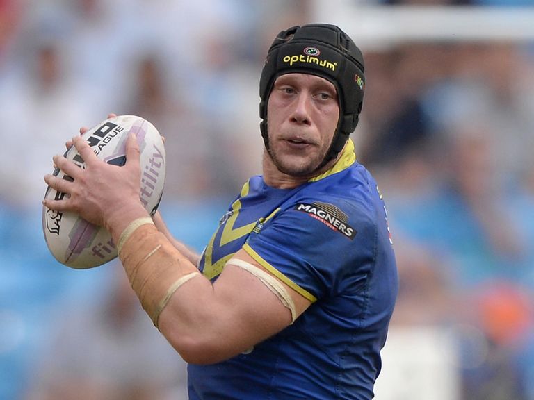 Chris Hill: Has agreed to stay at Warrington until 2019