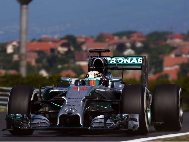 Lewis Hamilton: Went quickest in practice one