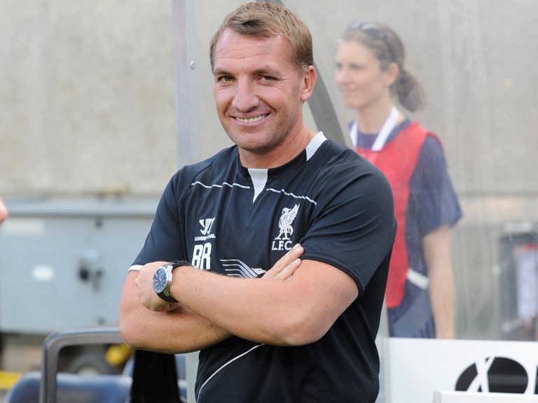 Brendan Rodgers: Liverpool boss is hopeful his team will challenge for the title again this season