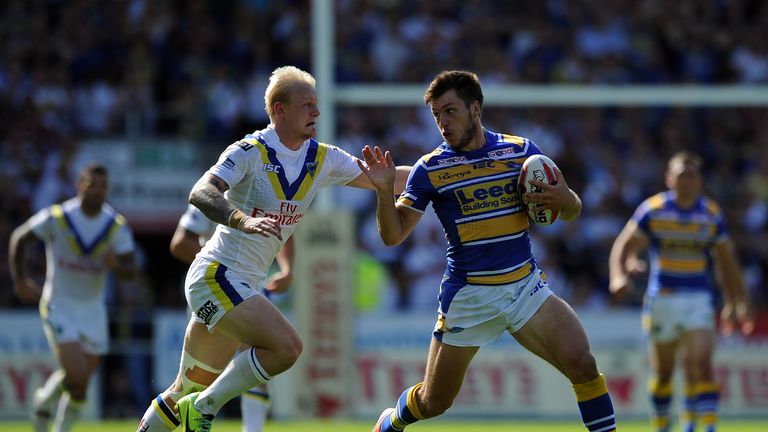 Tom Briscoe: Scored a try in Leeds' semi-final victory over Warrington Wolves