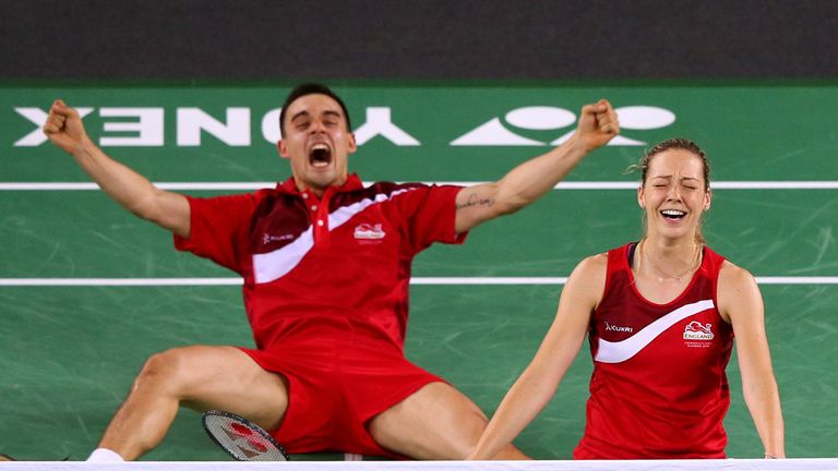 Chris and Gabby Adcock: gold medal winners
