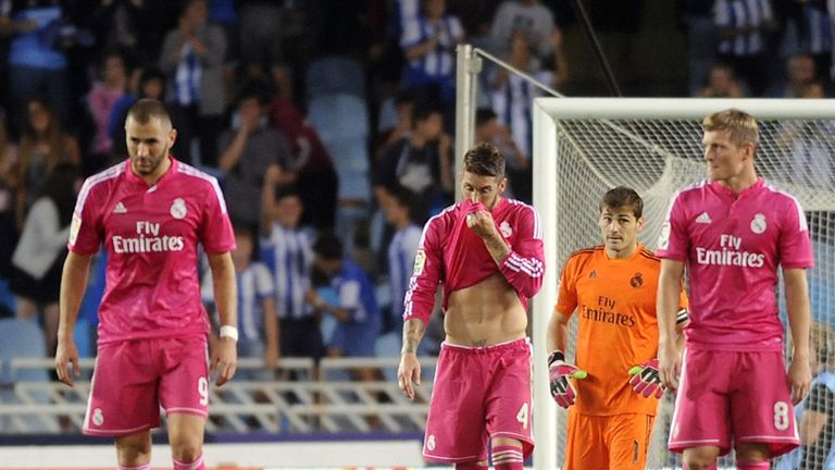 Real Madrid: Stunned at Sociedad