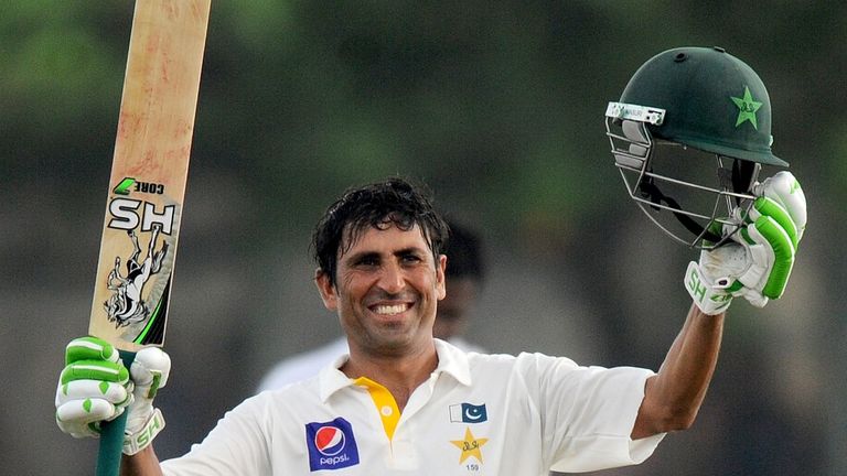 Younis Khan: Notched century