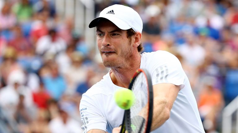 Murray: Defeated Kuznetsov in four to reach the fourth round at the US Open