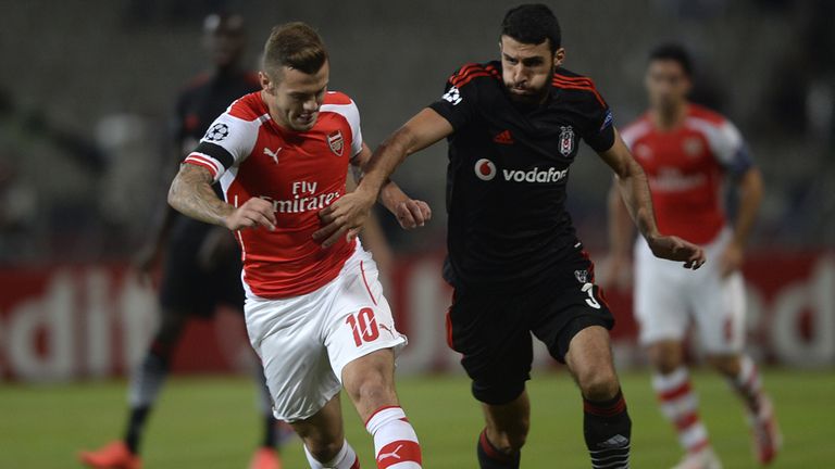 Jack Wilshere: Taking nothing for granted against Besiktas
