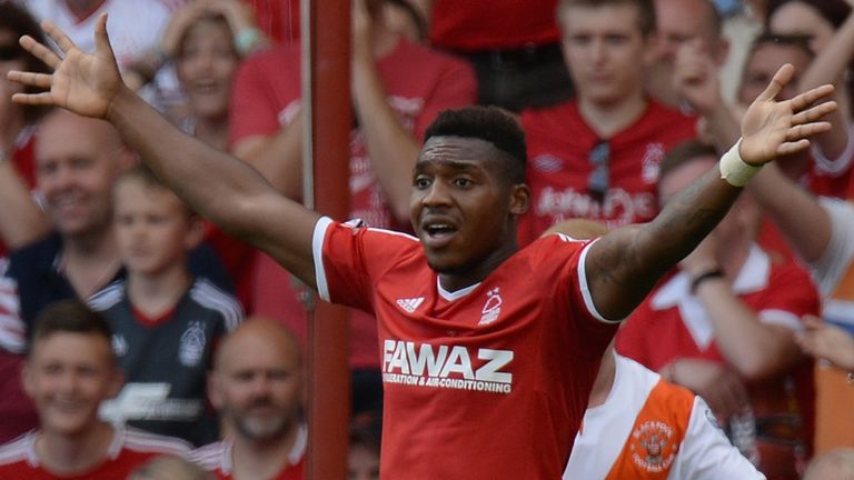 Britt Assombalonga: Opened his account for Nottingham Forest