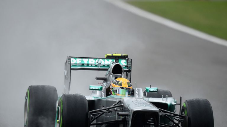 Lewis Hamilton: Took pole in 2013