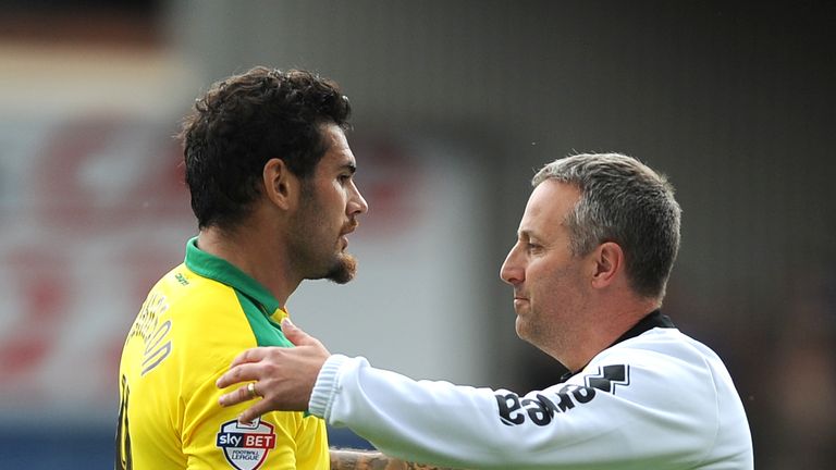 Adams (r): Congratulates Bradley Johnson
