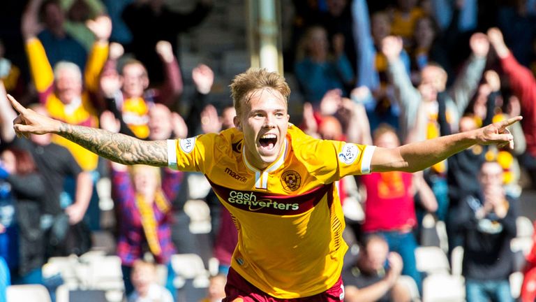 Lee Erwin: Scored the winner on full debut for Motherwell