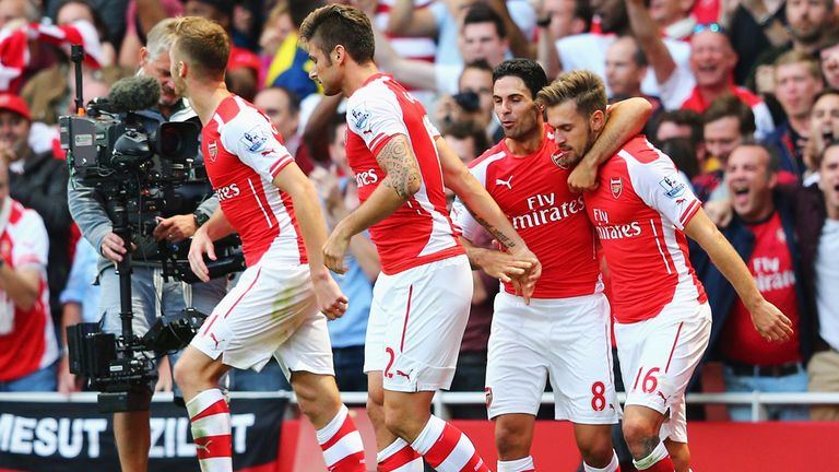 Aaron Ramsey: Snatched a dramatic winner at the Emirates