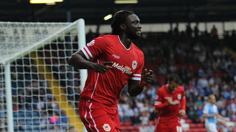 Kenwyne Jones: On target for Cardiff at Craven Cottage