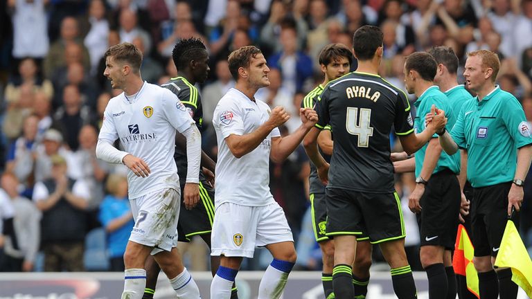 Billy Sharp: Celebrates at final whistle