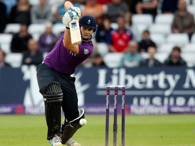Alex Lees: Hit an unbeaten 69 at Scarborough