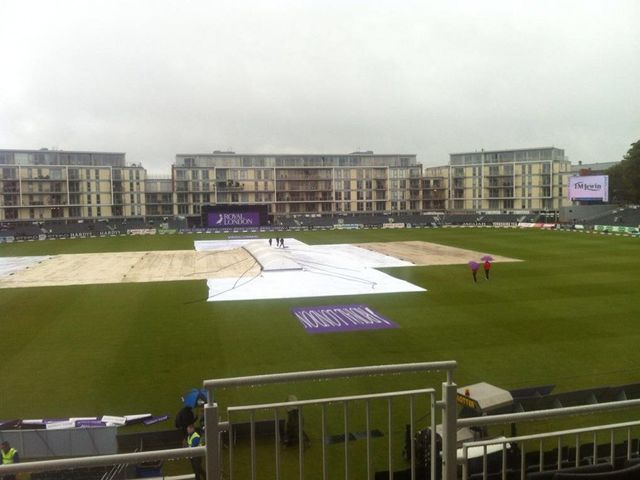 Rain proved the only winner in Bristol