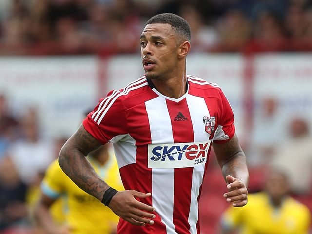 Andre Grey: Gave Brentford the lead