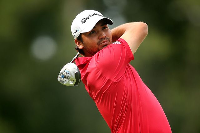 Jason Day in action on day three