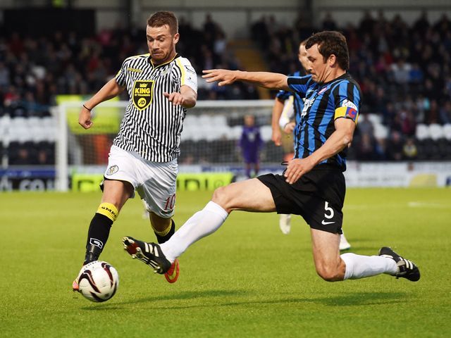 Hamilton's Martin Canning slides in to tackle James Marwood