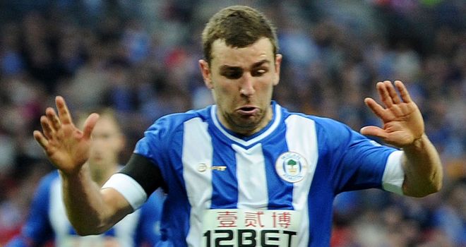 James McArthur: Grabbed Wigan's equaliser at The DW