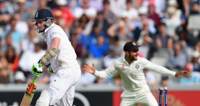 Robson: bowled not playing a shot by Varun Aaron