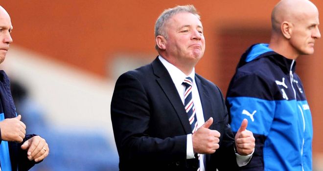 Ally McCoist: Rangers boss liked what he saw at Ibrox on Saturday