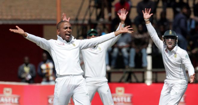 Dane Piedt: South African spinner took eight wickets on Test debut