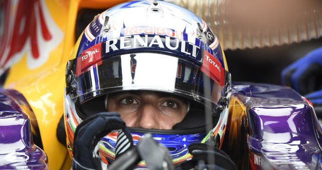 Daniel Ricciardo: Lines up fifth in Belgium