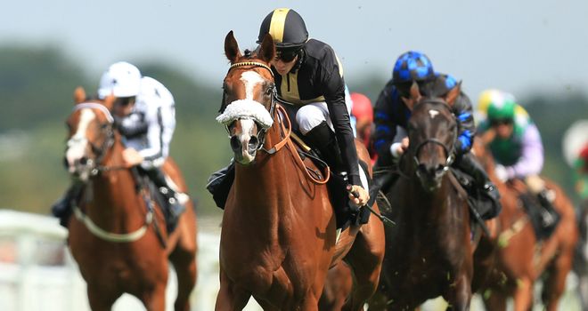 Elm Park wins the Don Deadman Memorial European Breeders' Fund Maiden Stakes