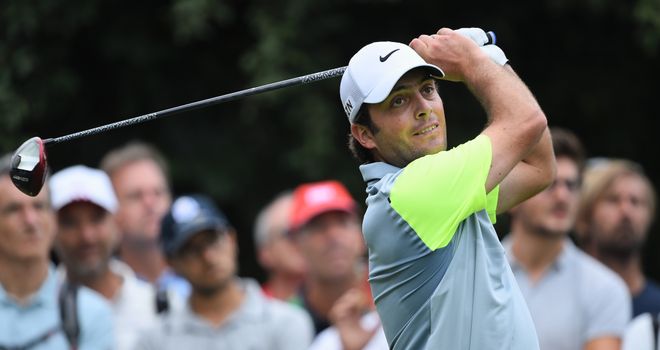 Francesco Molinari: Shares the lead after the opening round in Turin