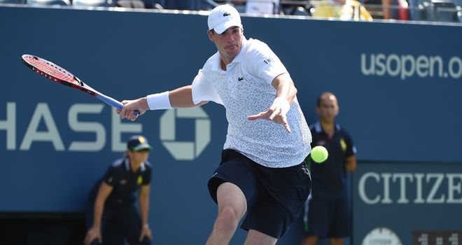 John Isner: Made it through to second round of US Open behind huge serve