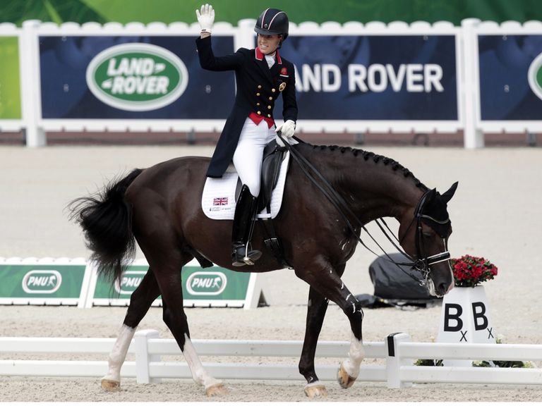 Charlotte Dujardin and wonderhorse Valegro claim gold