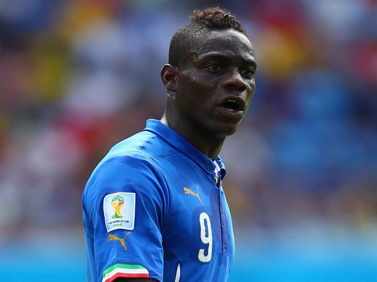 Balotelli: At Liverpool's training complex on Monday
