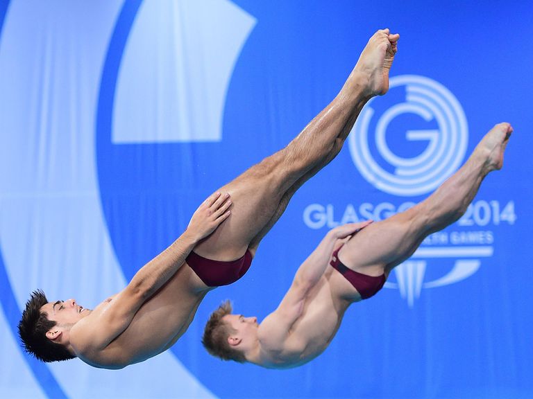 Going for gold: England duo Mears and Laugher