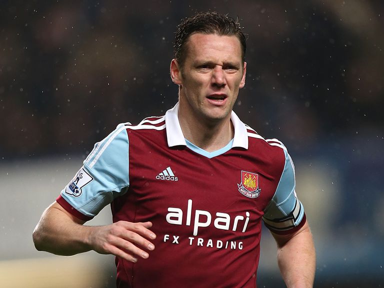 Kevin Nolan: Could be sidelined for six weeks