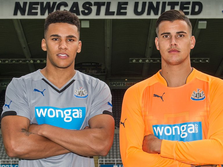 Jamaal Lascelles and Karl Darlow: Joined Newcastle from Forest