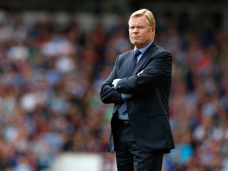 Southampton manager Ronald Koeman