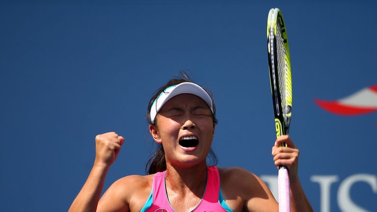Peng Shuai: Through to the semi-finals of the US Open