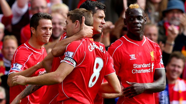 Gerrard: Gave Liverpool the lead
